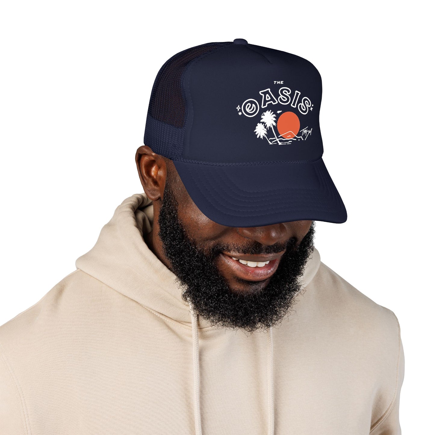 Oasis Sunset Trucker Hat