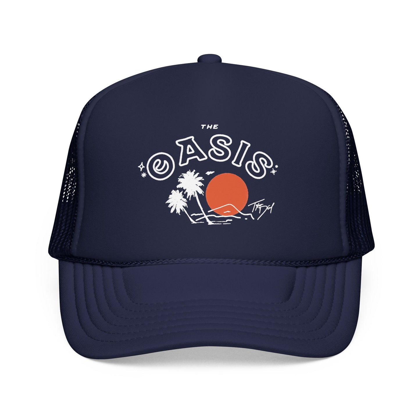 Oasis Sunset Trucker Hat