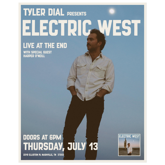 Album Release Show Poster - SIGNED